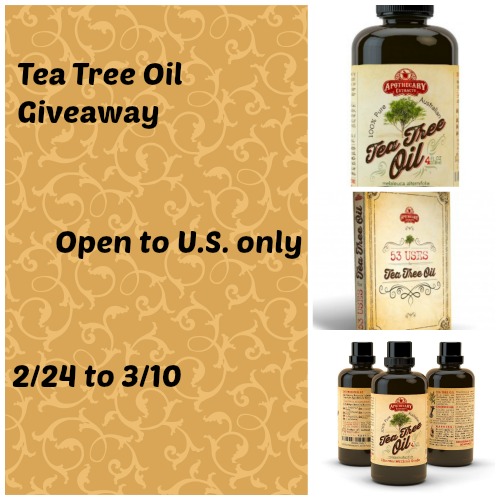 Tea Tree Oil Giveaway