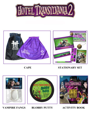Enter to win a Hotel Transylvania 2 Swag Pack before the #Giveaway ends 10/2