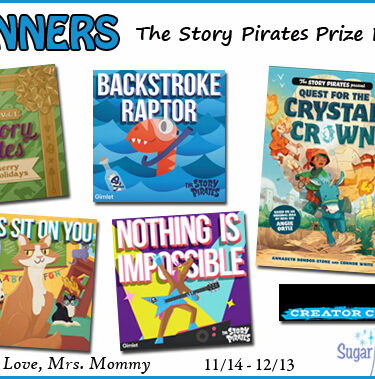 2 WINNERS! Story Pirates HUGE Prize Package Giveaway{ends 12/13}