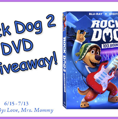 Rock Dog 2: Rock Around The Park DVD Giveaway!{ends 7/13}