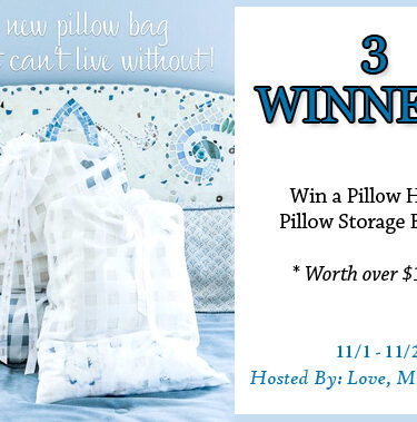 3 Winners!! $347+ Pillow Haven Bundle Giveaway{ends 11/29}
